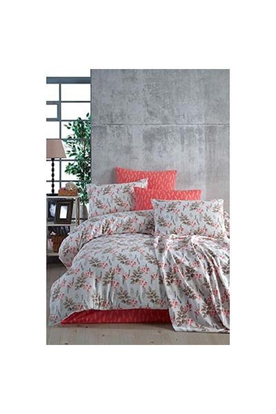 Cotton Life طقم بيكيه مطبوع مزدوج بيلا كورال