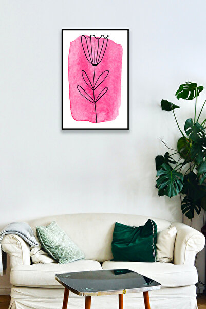 Nod Okvir za slike sa cvetnim motivom, model drvene slike, stilski, dekorativ...