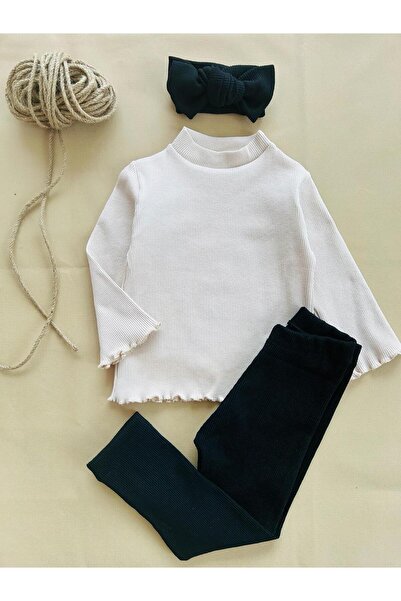 eymwes Baby Girl Lycra Basic Καλσόν Σετ 3 τεμαχίων