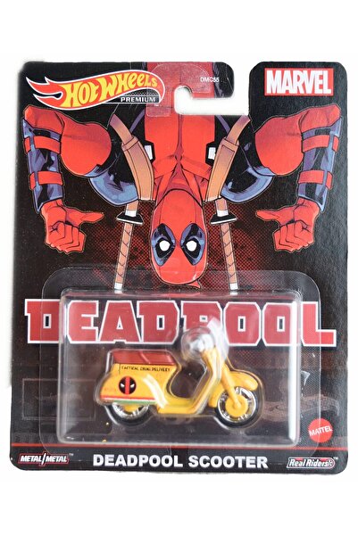 HOT WHEELS Premium Series Marvel Deadpool Scooter