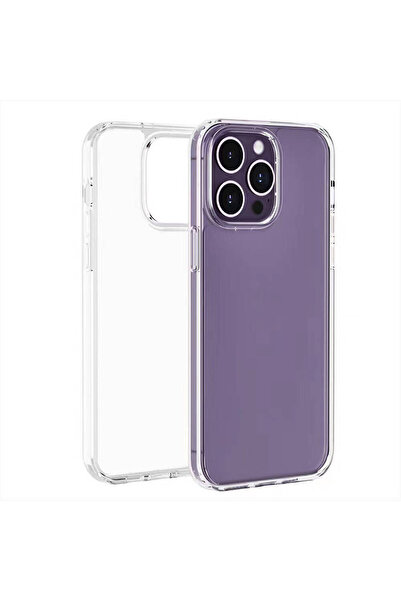 UnDePlus Apple iPhone 15 Pro Max Kılıf Droga Full Şeffaf Sararmaz İnce PC
