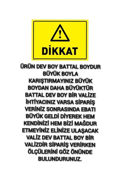 Esbuik Xxl Battal Boy 90 Cm Körüklü Kumaş Valiz & Bavul