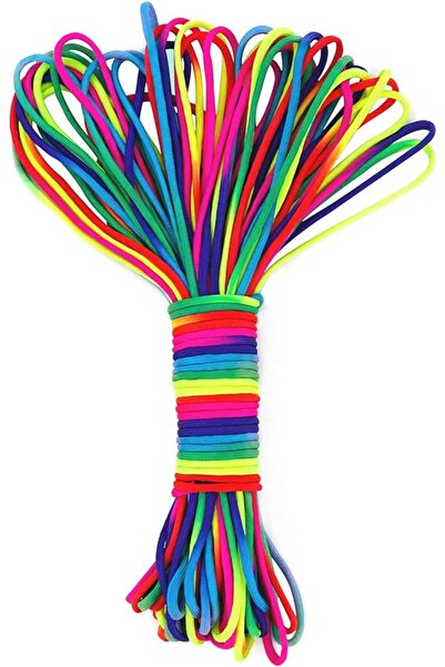 Egem aksesuar Κορδόνι αλεξίπτωτου σε χρώμα ουράνιο τόξο - 10 μέτρα