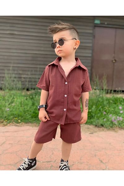 barin kids Комплект детска лятна риза