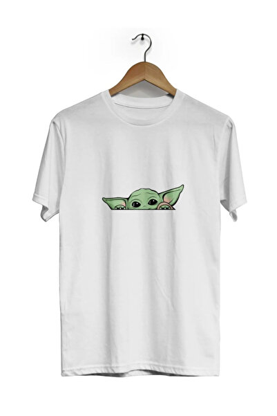 AEMİ Majica Baby Yoda Star Wars Štampano - Oversize kroj 100% pamuk