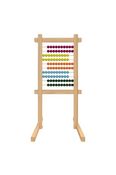 Panda 55X100 CM 100 BEADED WOODEN LEG ABACUES-PAN310