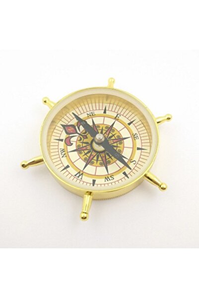 Epilons Aesthetic Design Nikula- Brass Compass Rudder Model