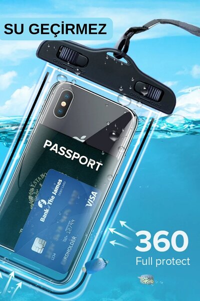 TRENDTEKNOMARKET 1. Kalite Tüm Telefonlara Uyumlu Su Geçirmez Waterproof Tele...