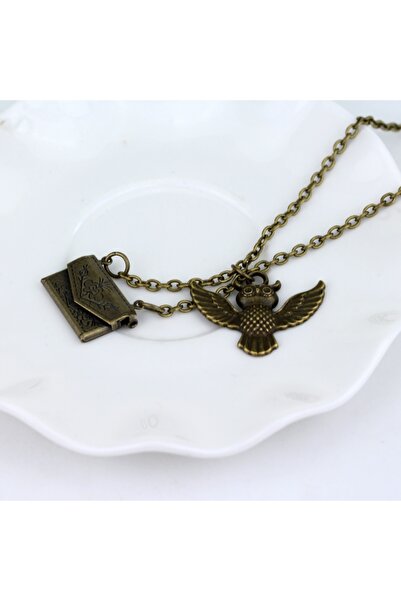 VipBT Mektup Taşıyan Postacı Baykuş Cosplay Kolye