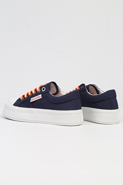 Benetton ® | BNI-10097 Lacivert -İthal Kadın Platform Spor Ayakkabı