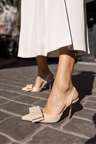 ANGELİNA JONES AXEL PANTOF DE DAMA AURII ARGINTIU DETALIU ARCOCAT