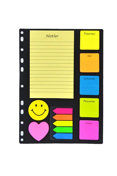 Kids Like Diary and Note Holder Adhesive Note papers Set