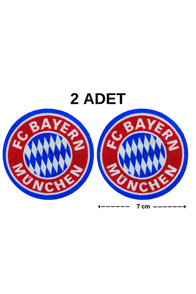 Megas Etiket بدلة منسوجة من "FC Bayern München" قابلة للالتصاق بالحديد
