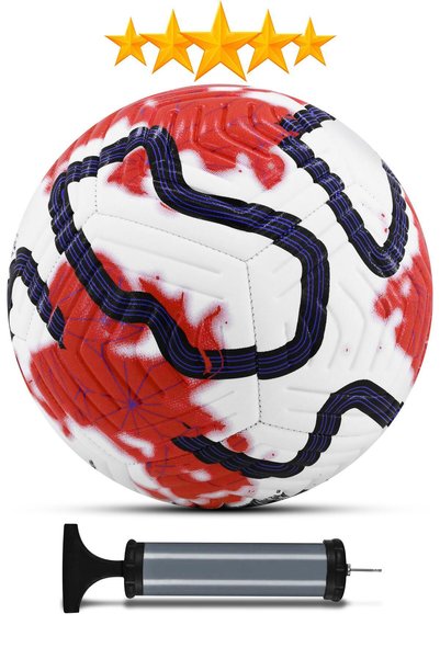 Telvesse Orijinal Futbol Topu COLOR Pompalı Set Sert Zemin Halı Saha Futbol Topu Hibrit No:5