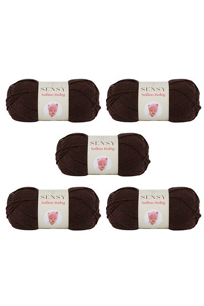 SENSY Softee Baby Hand Knitting Yarn Blanket Yarn Baby Yarn Cardigan Sweater Yarn Vest Yarn Scarf Beanie Booties Yarn
