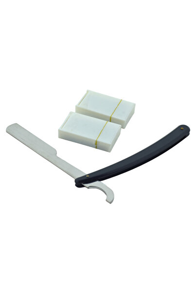 Sedef Siyah Tıraş Usturası ve 10 Adet Tam Jilet