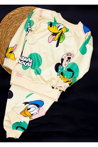 Yalçınoğlu Children's Printed Set