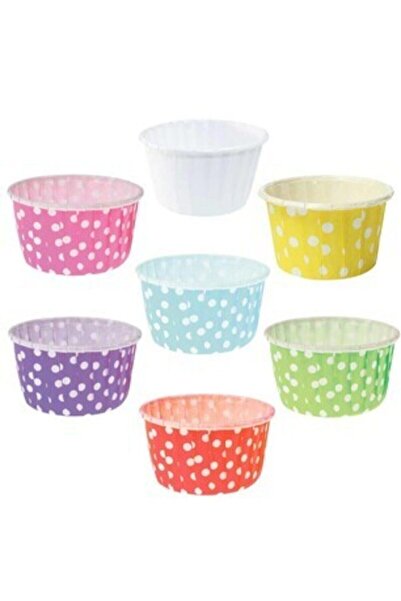 BENS Tekçe Purple Polka Dot Pet Capsule Muffin 25 Pieces