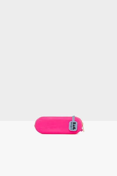 Bagmori Fuchsia Women's Scented Horizontal Oval Silicone Bag M000008408