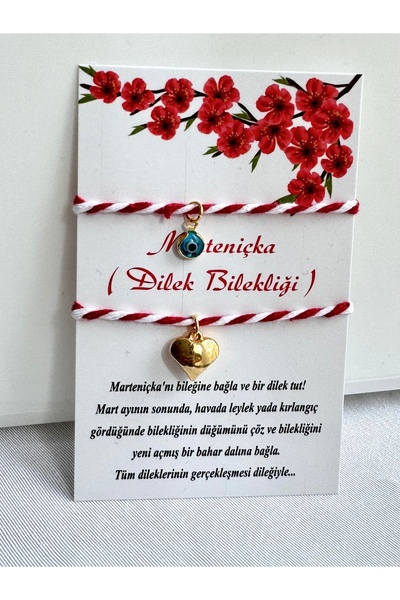 BY DİLEK ÇETİN ACCESSORY Martenicka Dilek Şans Bilekliği