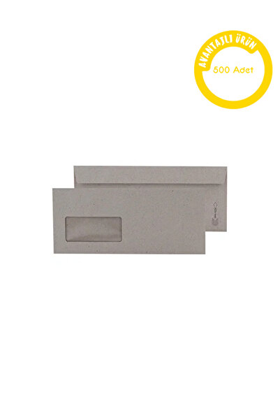 Dağtaş Kırtasiye Asil Doğan Diplomat Конверт з вікном 10,5X24 І. Крафт 90 г Силіконовий 500 штук