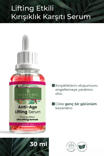 Biosecret Anti Age Lifting Serum Kırışıklık Ve Yaşlanma Karşıtı 30 ml Bıo42