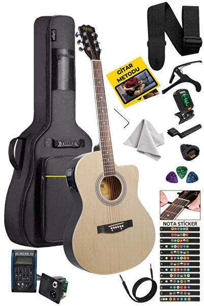 Midex Xc-300nt-eq elektro Akustik Gitar 4/4 Üst Segment (GİGBAG ÇANTA TUNER C...