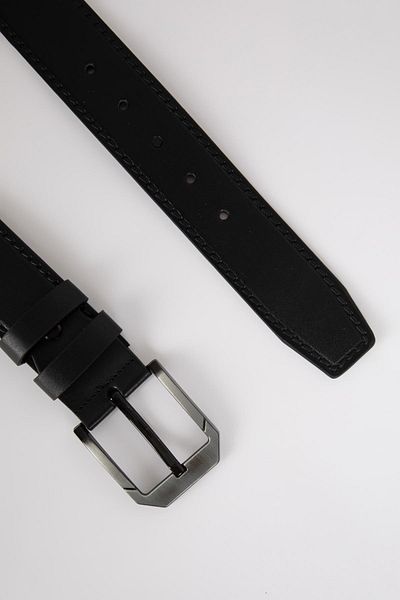 DeFacto Men's Faux Leather Wide Jean Belt U3213Azns