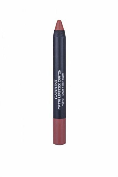 Gabrini Matte Pencil Lipstick - Matte Lipstick Crayon 08