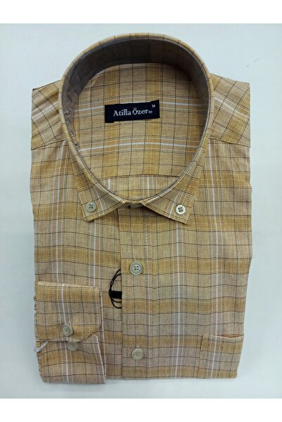 ATİLLA ÖZER KLASİK BOL RAHAT KESİM TEK CEPLİ UZUN kollu mevsimlik kumaş