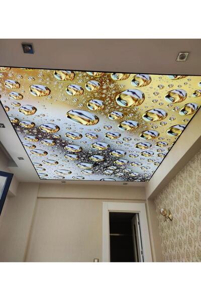 poster marketi Oturma Gergi Tavan Modelleri