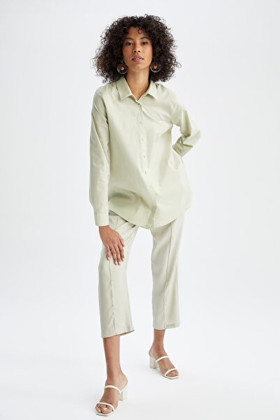 DeFacto Kalhoty Regular Fit s pružným pasem ke kotníkům X6450az22sm