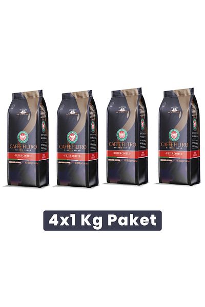 Mare Mosso Caffe ê Vendite Caffe Filtro Clasico Espresso Filter 4X1 Kg. Coffee (Bean or Ground)