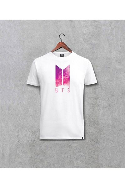 Pisa Art Унисекс тениска с щампа на музикална група Bts