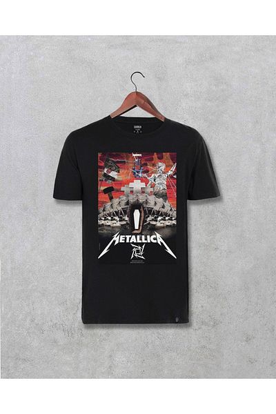 Pisa Art Μπλουζάκι Unisex Συλλεκτικό άλμπουμ Metallica Special Design