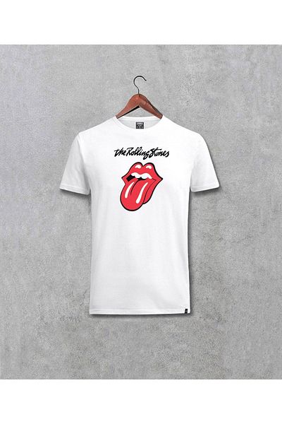 Pisa Art Унисекс тениска Rolling Stones с персонализиран дизайн