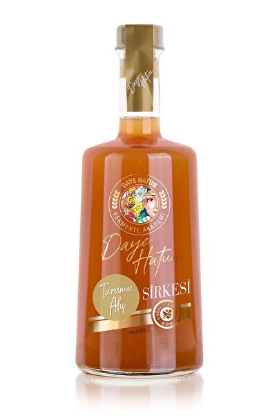 DAYE HATUN Turuncu Alıç Sirkesi / Hawthorn Vinegar (doğal Fermente Canlı Sirk...