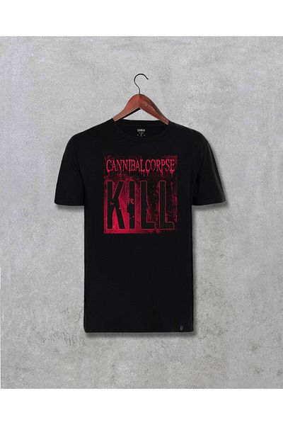 Pisa Art Τυπωμένο μπλουζάκι με σχέδιο άλμπουμ Cannibal Corpse Kill