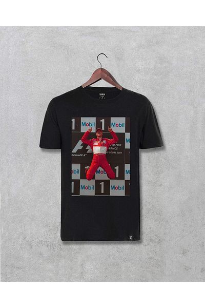 Pisa Art Μπλουζάκι Unisex με τυπωμένο σχέδιο Michael Schumacher