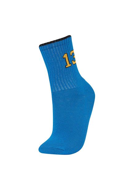 DeFacto Set of 3 Cotton Long Socks for Boys - Y2922a6ns