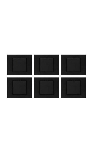 OVİVO Ovivo Grano 6 Pack Black Switch Frame - Included