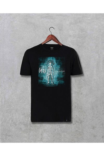 Pisa Art Унисекс тениска с принт на албум Gojira