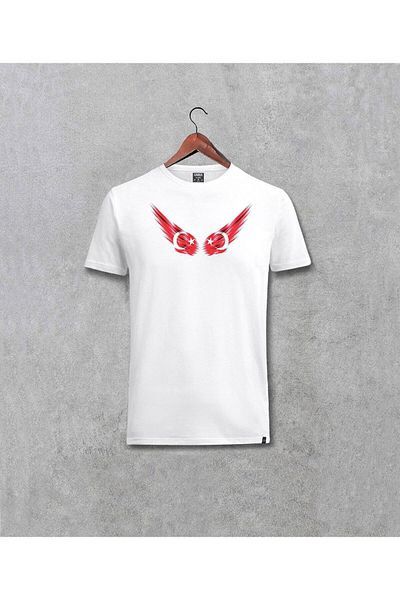 Pisa Art Μπλουζάκι Unisex με τυπωμένο σχέδιο Turkey Flag Team