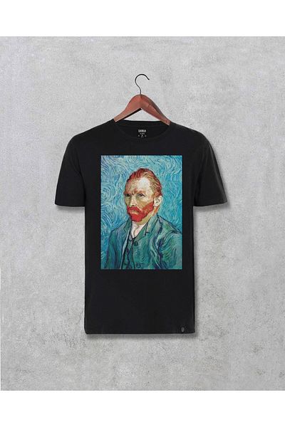 Pisa Art Μπλουζάκι με στάμπα Vincent Van Gogh Design
