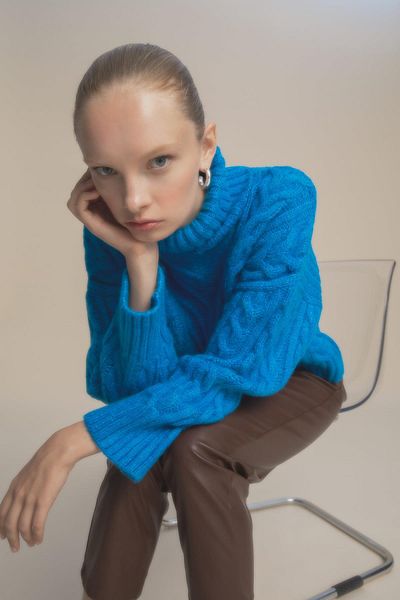 DeFacto Regular Fit Turtleneck Sweater Z0659az22wn