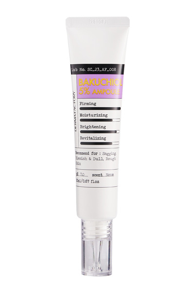 DERMA FACTORY %5 Bakuchiol İçeren Elastikiyet Arttırıcı ve Cilt Düzenleyici Serum Derma Factory Bakhuciol Ampoule