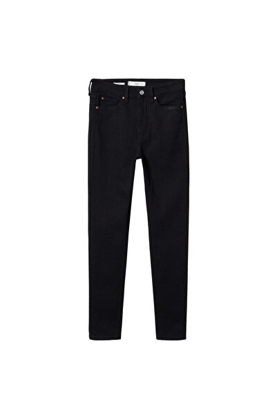MANGO Woman Jean skinny cu talie înaltă