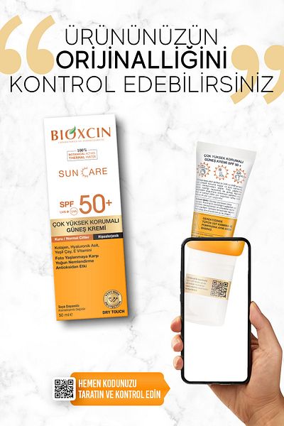 Bioxcin Sun Care - High Protection Sunscreen for Dry Skin SPF 50+