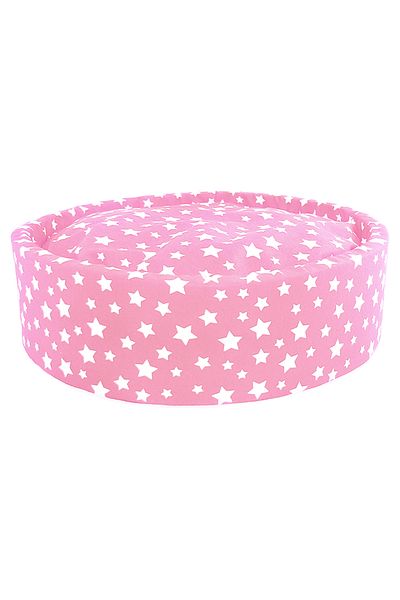 Patiderm Sponge Bagel Cat Dog Bed - Pink