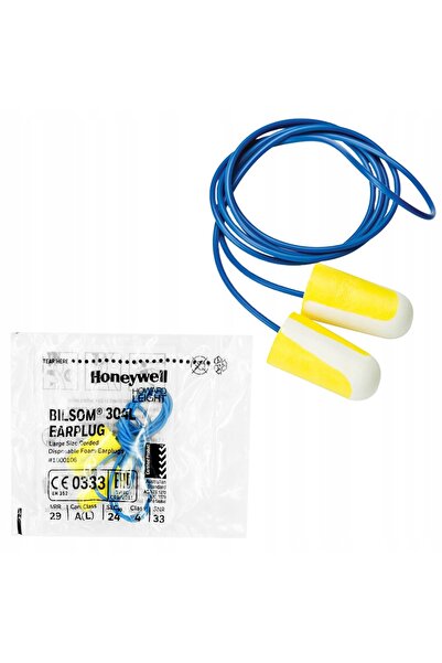 HONEYWELL Bılsom 33dB Gürültü Ve Ses Önleyici İpli Yumuşak Kulak Tıkacı